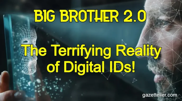 Big Brother 2.0: The World Economic Forum Exposed the Terrifying Reality of Digital IDs! How They Could Enable Global Surveillance and Persecution!