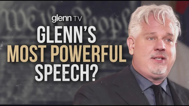 Glenn Beck Speech: I’m Done Warning People! – A Must Video
