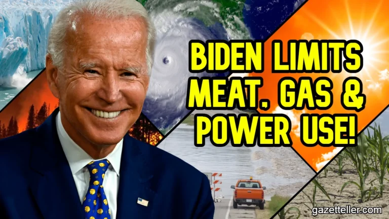 URGENT: Biden’s Executive Order – Meat, Gas and Electricity Rationing! Say Goodbye to Your Steak Nights, Full Gas Tanks, and Bright Homes!