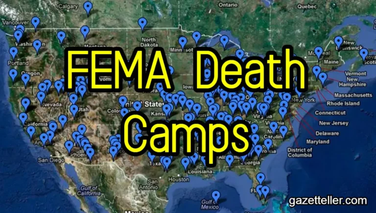Insider info! The FEMA Files Confirm Death Camps ARE Hidden Right in YOUR Backyard!