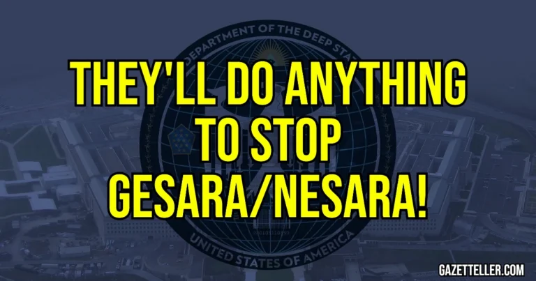 URGENT!!! They’ll Do Anything to Stop GESARA/NESARA! The Deep State’s Bold Play Against Our Bright Future!