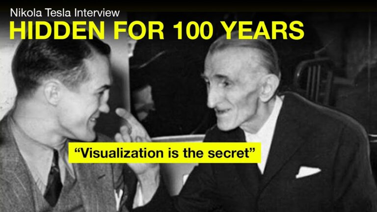 Nikola Tesla “Lost” Interview : “Visualization Is the Secret”