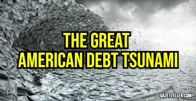 URGENT!! The Great American Debt Tsunami: Unmasking the Hidden Forces That Will Wipe Out Your Savings Overnight!