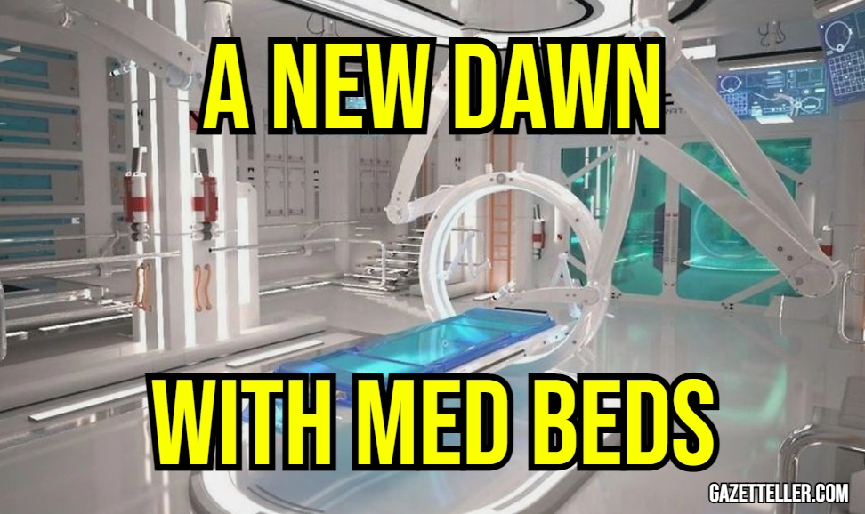 A New Dawn with Med Beds: Limbs Regrow, Kidneys Regenerate, and 30 Years of Aging Reversed in Hours!