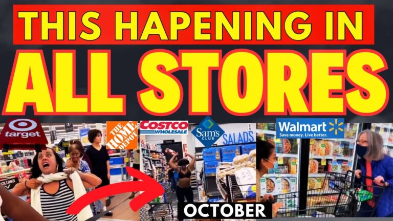 Warned! STAY OUT OF STORES – This Happening Now