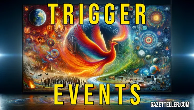 The Critical Role of ‘Trigger Events’ in Shaping a New Reality: How GESARA is More Than an Announcement, It’s a New Way of Life!