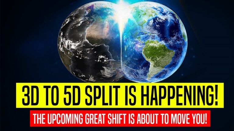 The Great Awakening: Signs You’re Shifting from 3D to 5D Consciousness!