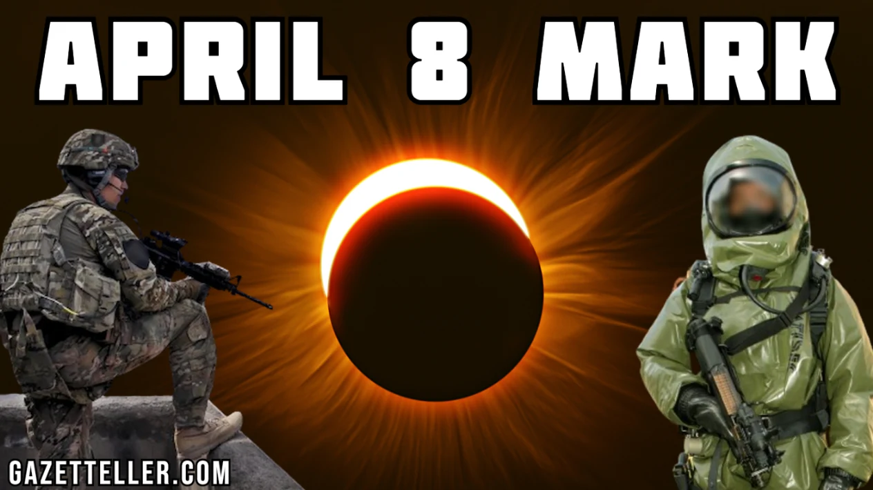 APRIL 8 MARK: Emergency Deployment of Hazmat Suits & Military Forces for the ECLIPSE—The Hidden Threat They’re Preparing For!
