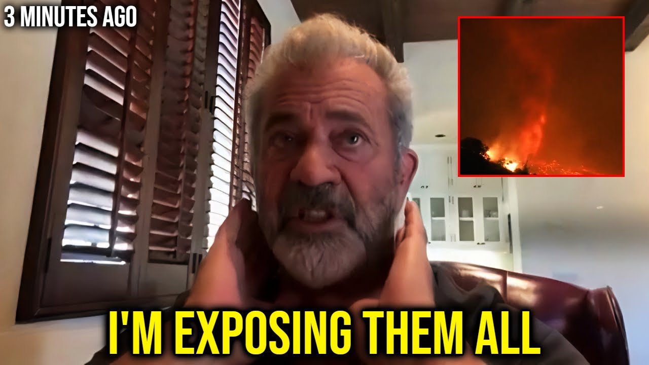 Mel Gibson Drops Bombshell: California Fires Are Just the Start—Energy Weapons, FEMA Camps, Depopulation, and the Push to Force Us Into Smart Cities!