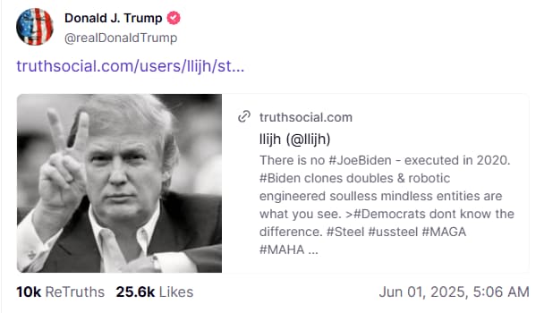 TRUMP CONFIRMS IT: BIDEN WAS EXECUTED IN 2020 AND REPLACED BY CLONES – THE ELITE’S BIGGEST LIE IS FINALLY CRUMBLING!